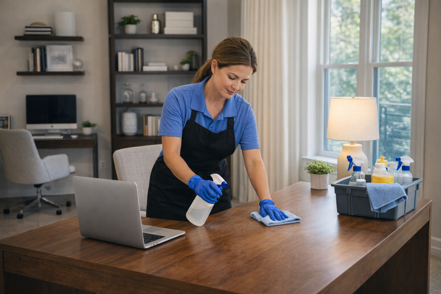 Home office cleaning service